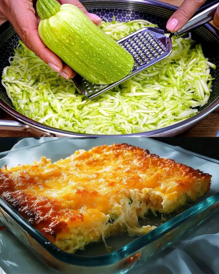 Pieczona cukinia z serem – wszyscy ją uwielbiają, jest niskowęglowodanowa, bezglutenowa i odpowiednia dla diety ketogenicznej.