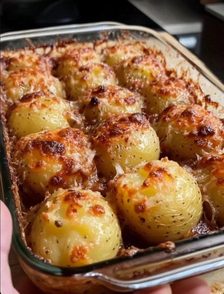 Pieczone ziemniaki z parmezanem