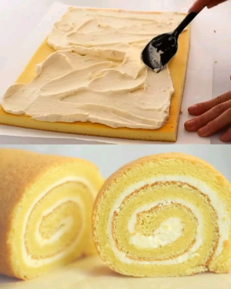 Najwięcej prostych i smakowitych rotolo di torta svizzero alla vaniglia! Sioglie w bocca!