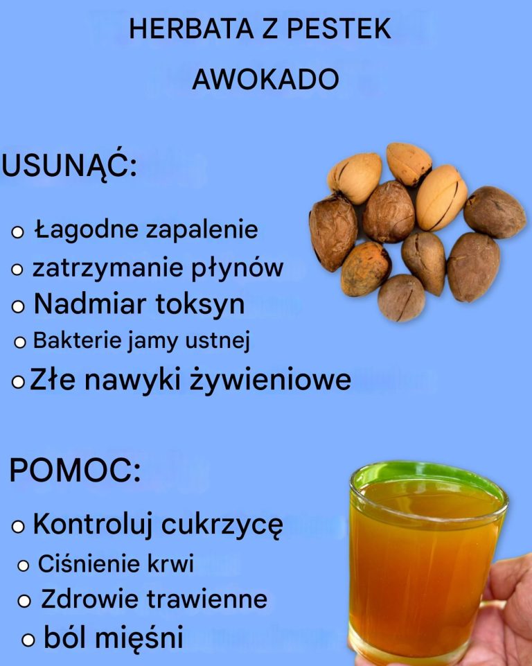 Herbata z pestek awokado: naturalny sekret, o którym mało kto wie