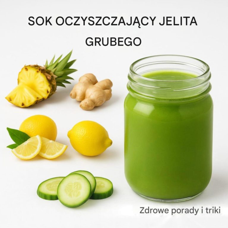 Sok oczyszczający jelito grube
