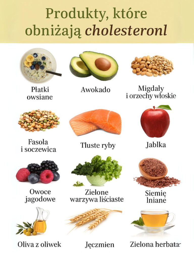Oto lista produktów, które wspierają obniżenie „złego” cholesterolu LDL: