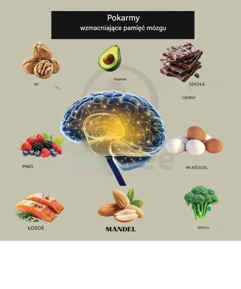Produkty wspomagające pamięć i mózg