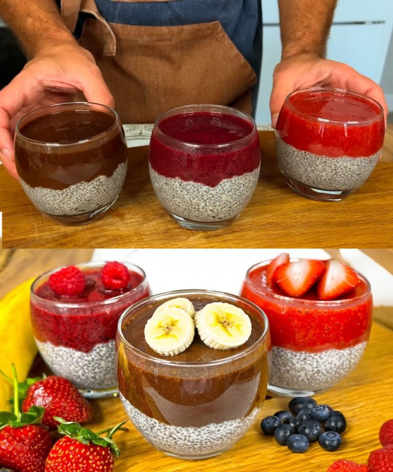 Pudding Chia w 3 wariantach: zdrowe i smaczne śniadanie