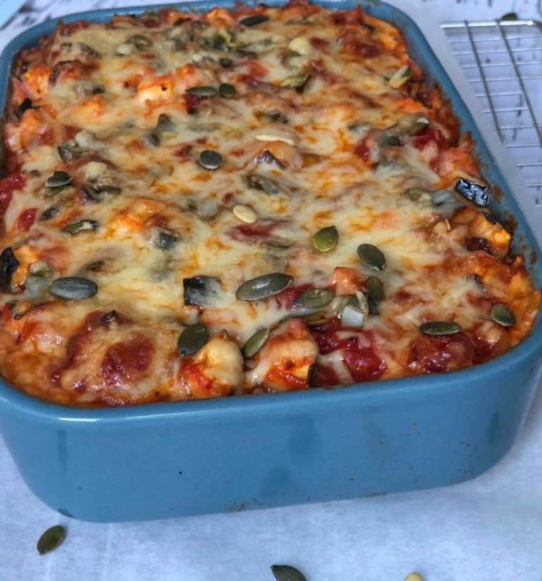 Wegetariańska lasagne z dyni (bezglutenowa)