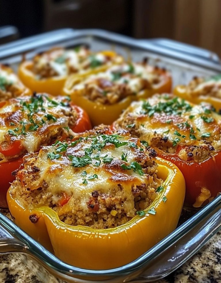 Zapiekanka z pysznymi papryczkami