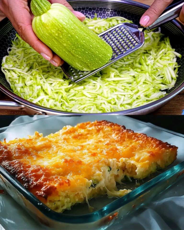 Pieczona cukinia z serem – wszyscy ją uwielbiają, jest niskowęglowodanowa, bezglutenowa i odpowiednia dla diety ketogenicznej.