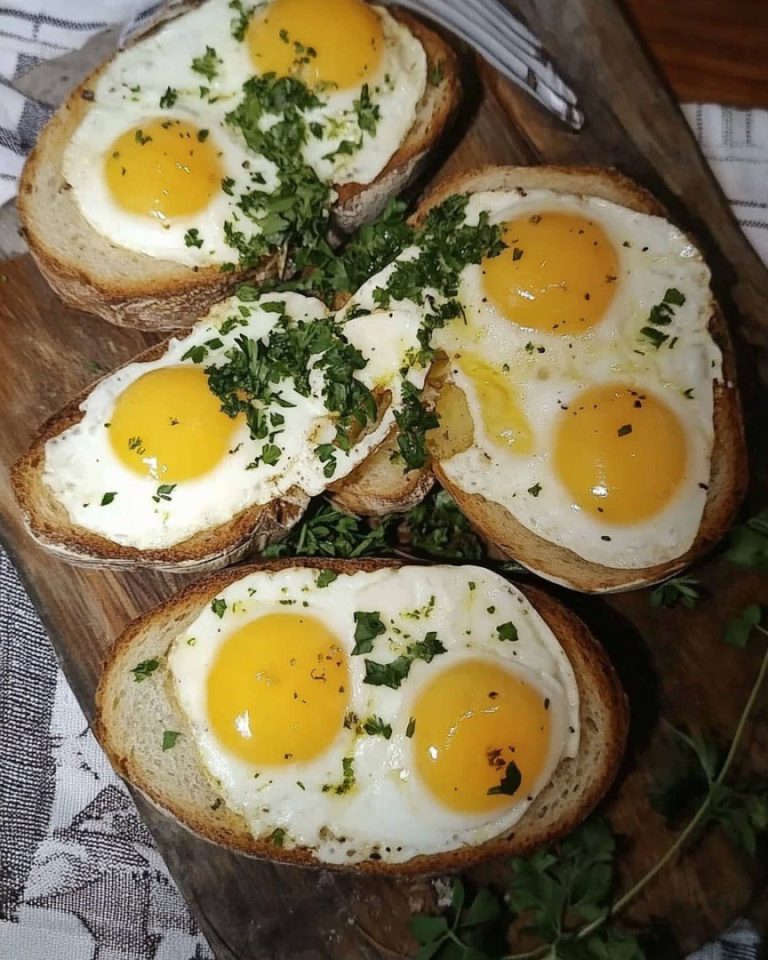 Chleb z jajkiem