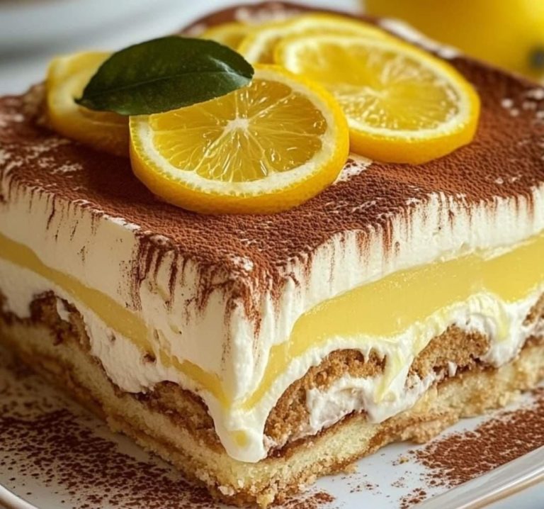 Tiramisu cytrynowe: świeży i pikantny deser idealny na lato