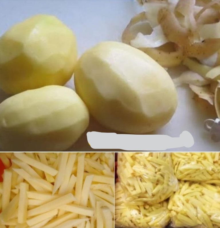 ZIEMNIAKI DO ZAMRAŻENIA I USMAŻENIA W KILKU KROKACH