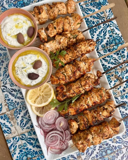 Souvlaki z kurczaka