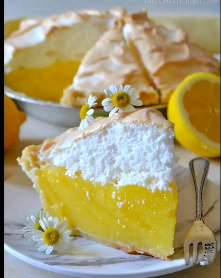 Perfecter Zitronen-Baiser-Kuchen