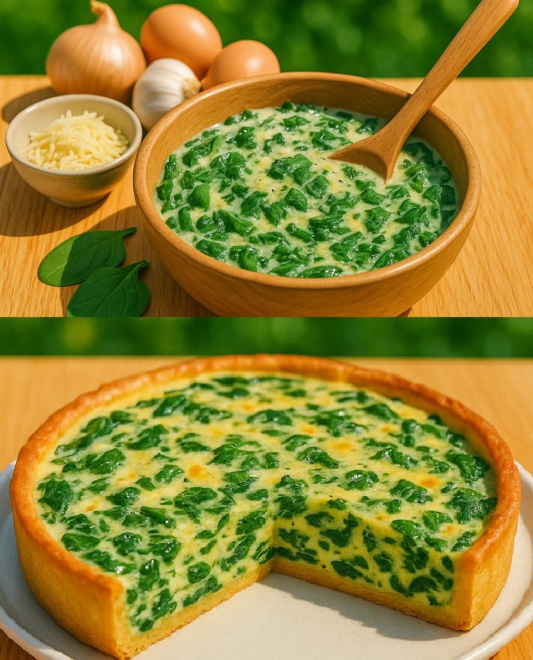 Prosty przepis na quiche ze szpinakiem