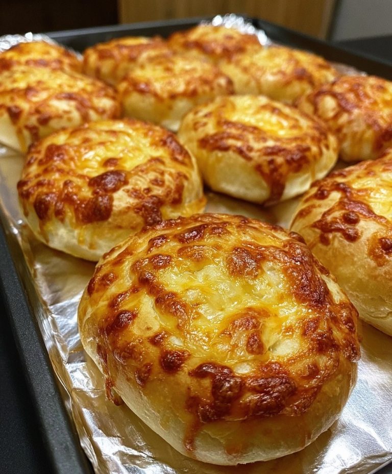 Łatwe bułeczki z serem cheddar