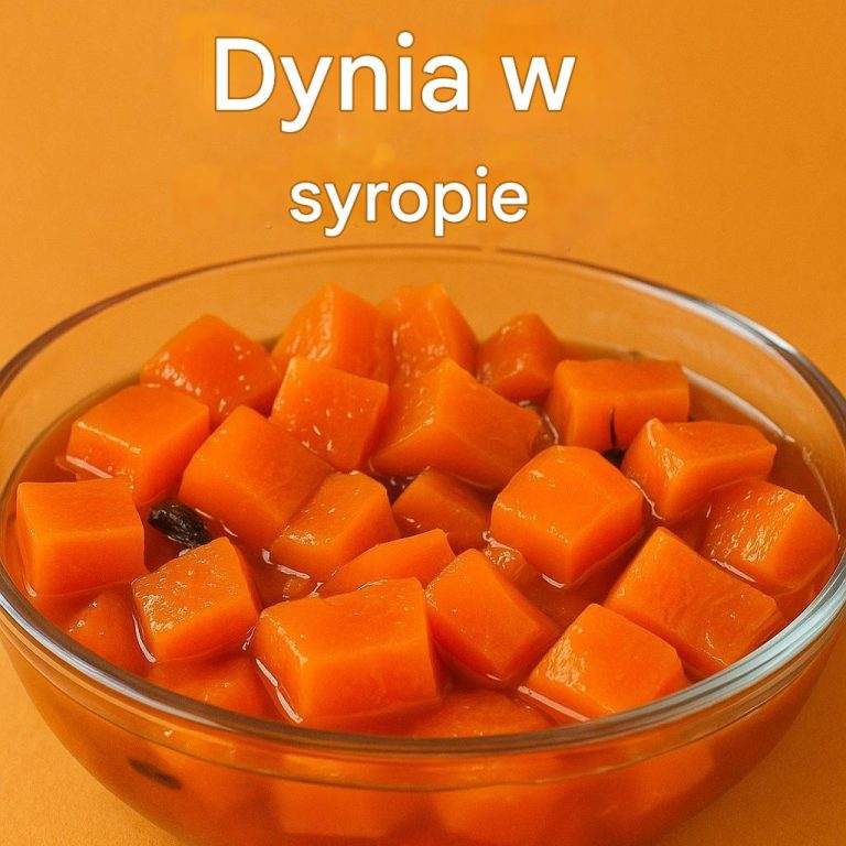 Jak zrobić dynię w syropie