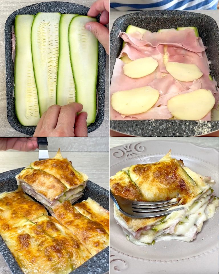 Biała cukinia po parmeńsku