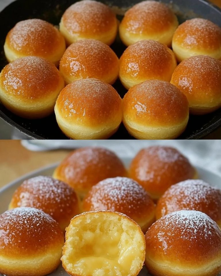 Pączki z kremem