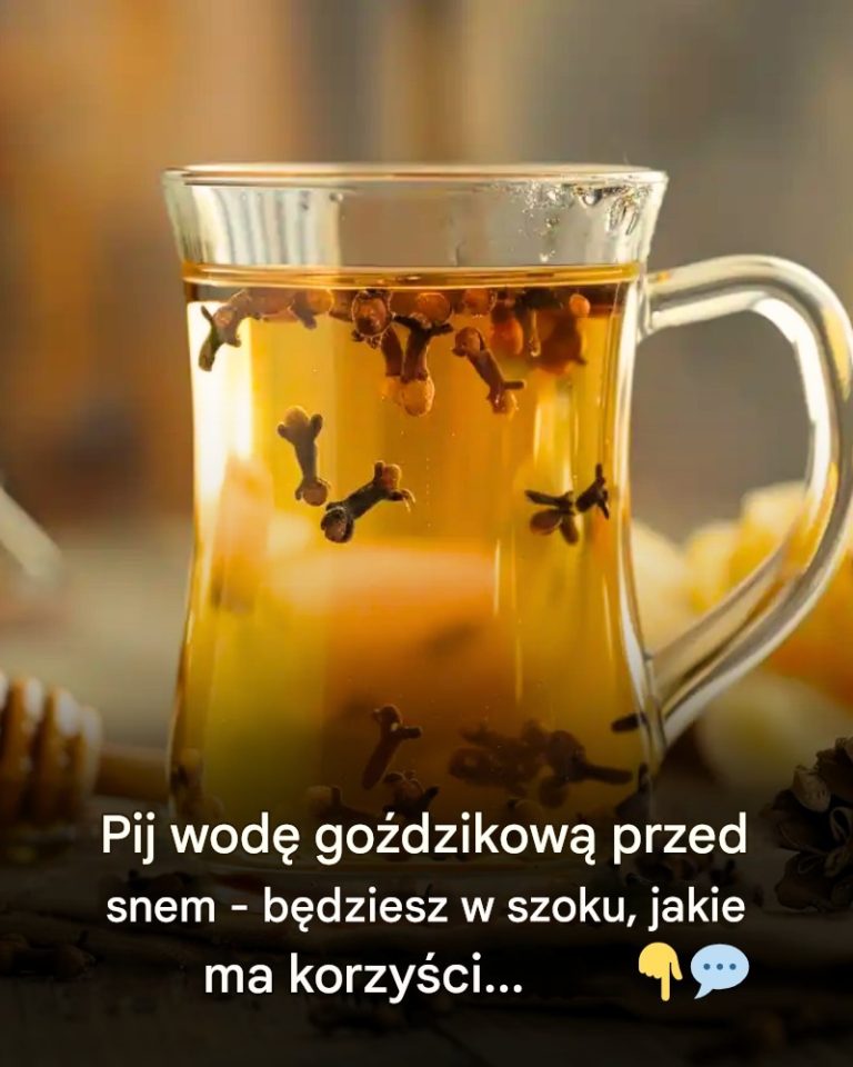 Odkrywanie sekretów wody goździkowej: eliksir zdrowia na noc