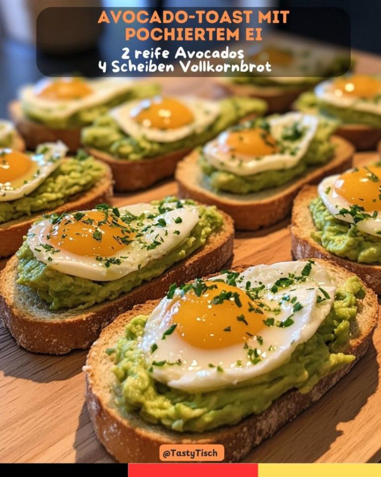 Tost z awokado i jajkiem w koszulce