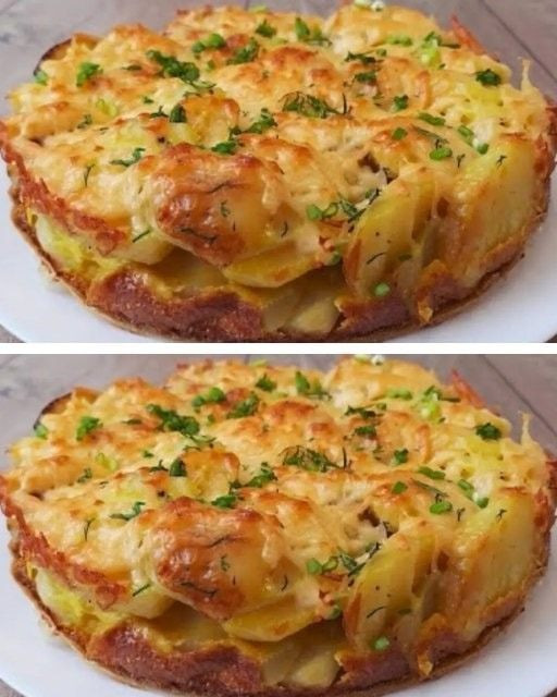 Wyjątkowy i inny omlet ziemniaczany