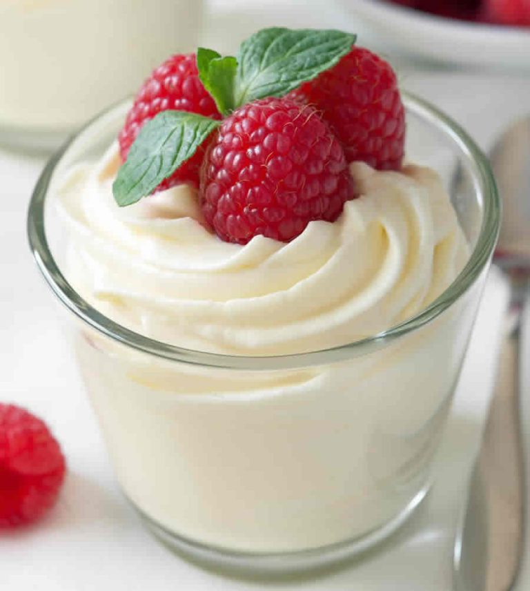 Domowy mus waniliowy z mascarpone
