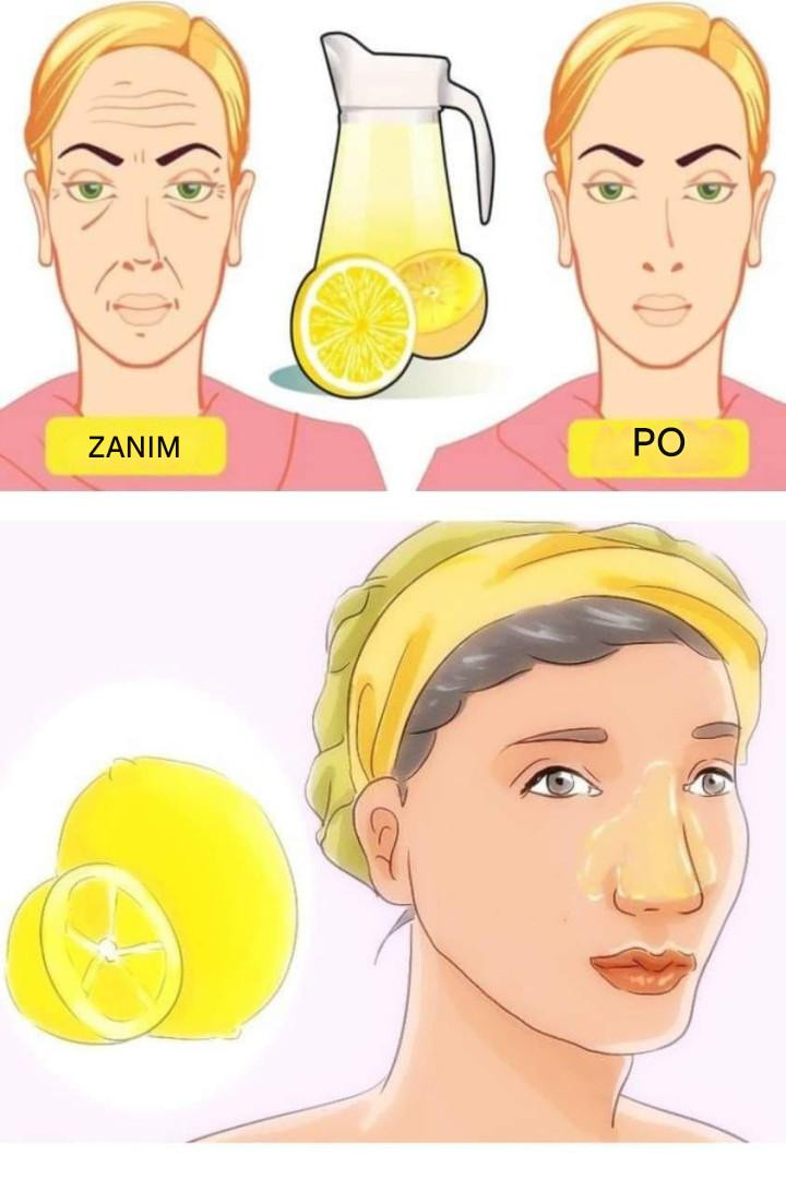 Cytrynowy trik na pozbycie się głębokich zmarszczek na twarzy