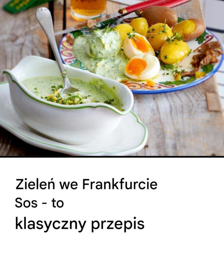 Sos zielony po frankfurcku – klasyczny przepis