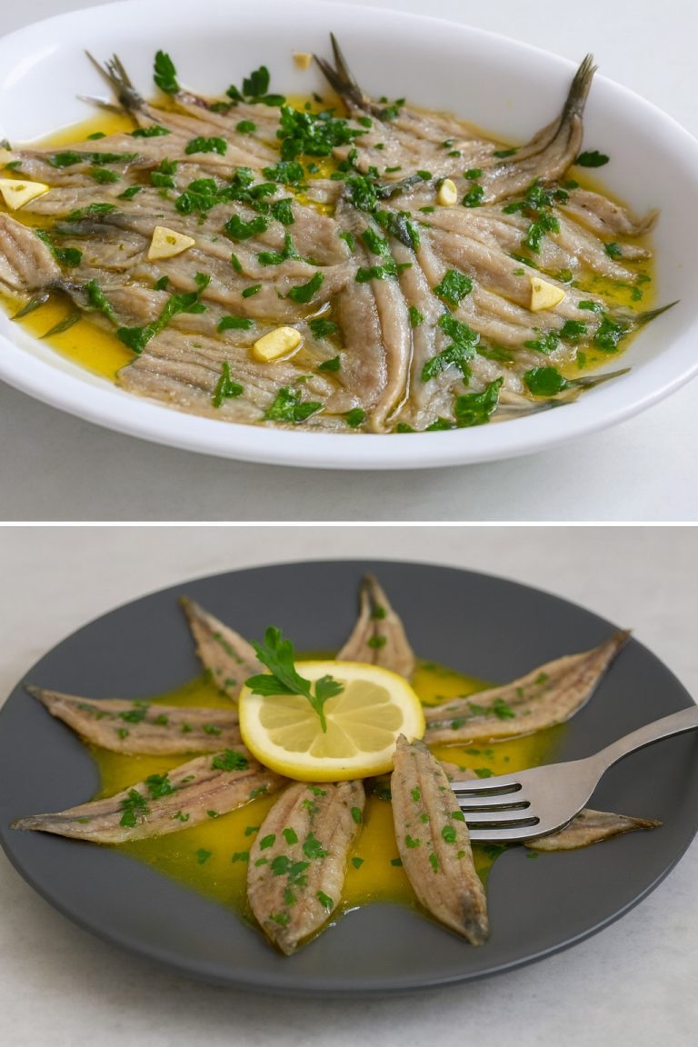 Nauczyłam się z moją mamą przyrządzać anchois marynowane w cytrynie, a teraz stały się one moją letnią obsesją: są pyszne i świeże!