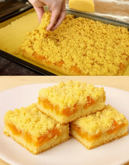 Kruche ciasto morelowe z miękiszem-delikatne i giętkie