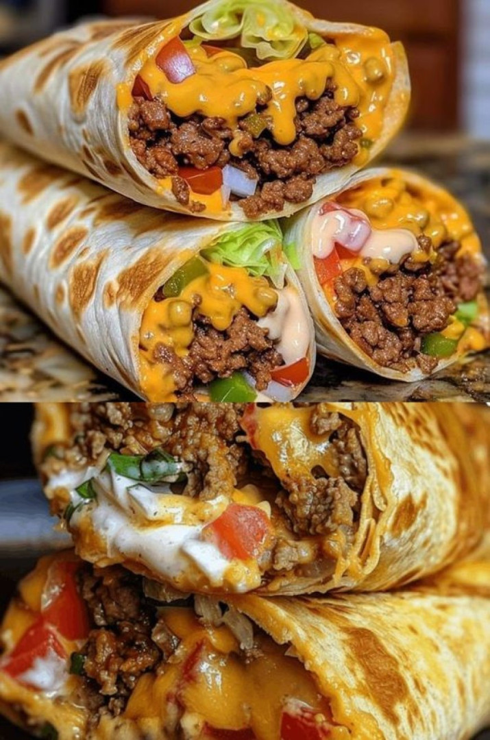 BIG MAC ROLL Z DUŻĄ ILOŚCIĄ SOSU