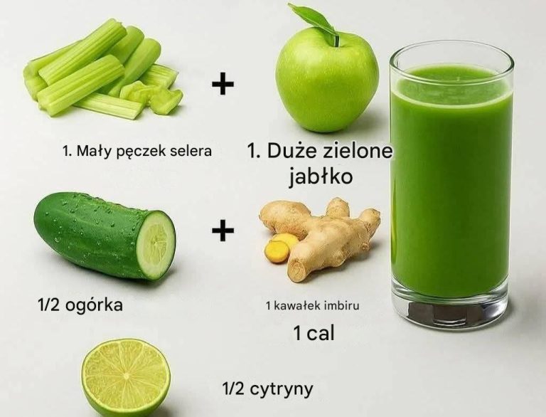 Podsumowanie przepisu – Zielony napój detoksykujący jelita: