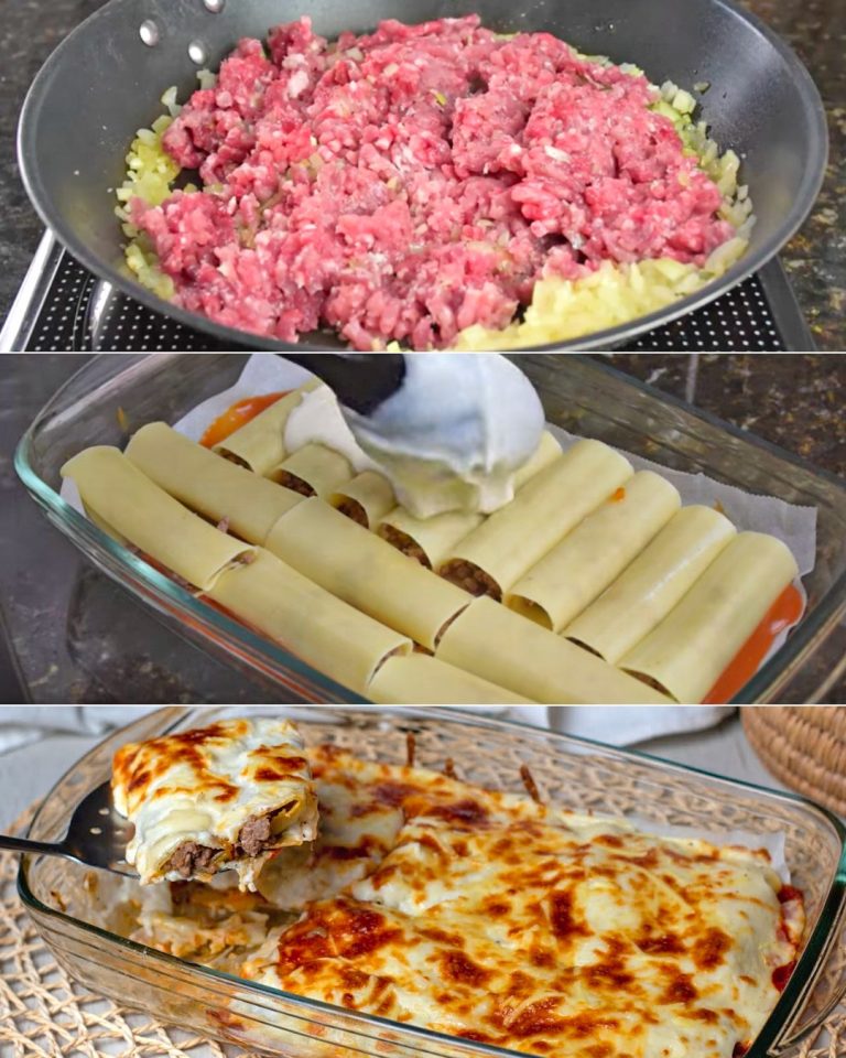 Cannelloni z mięsem i sosem beszamelowym: przepis na pyszną i smaczną przystawkę