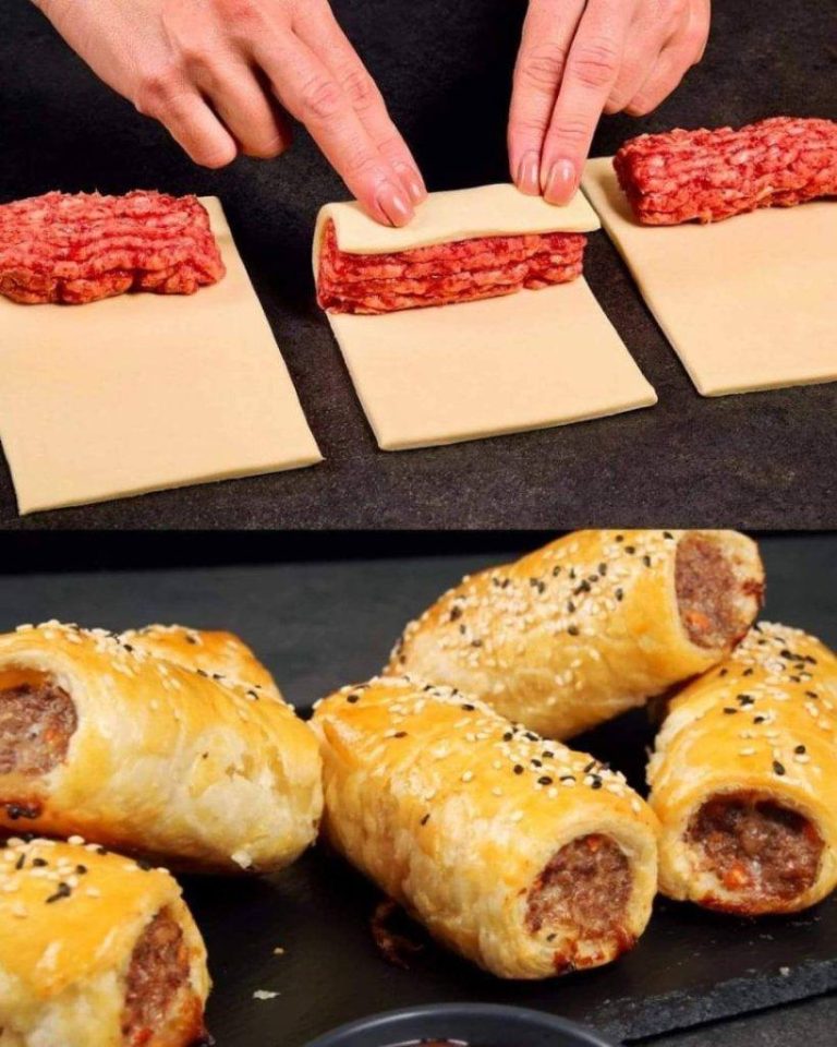 Chrupiące kiełbaski z ciasta francuskiego: sekretna przekąska, która rozpali Twoje kubki smakowe!