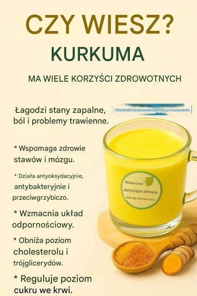 Korzyści z kurkumy