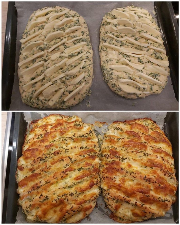 Chleb czosnkowo-mozzarella – naprawdę nieodparty