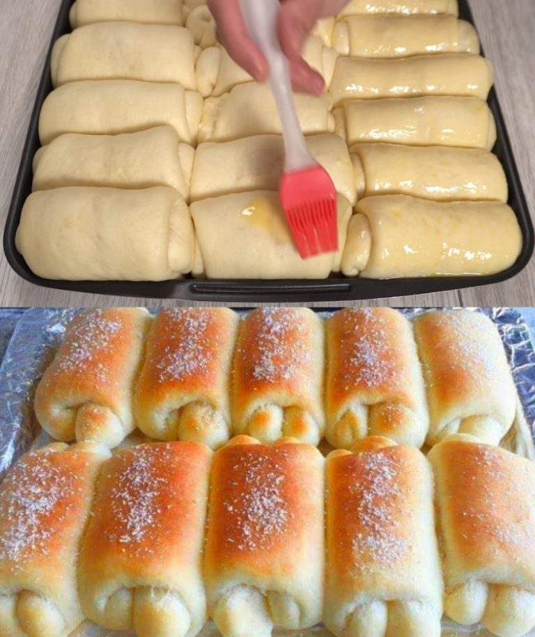Super miękkie bułeczki, babcia tak je robiła!