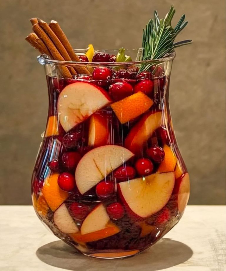 Świąteczna Sangria bezalkoholowa