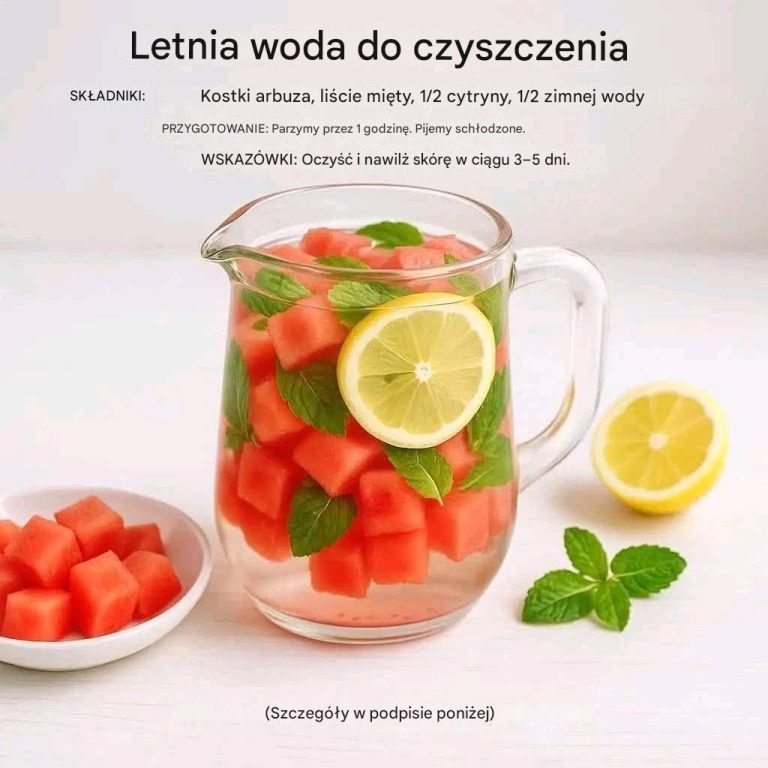 Pokonaj upał z tą letnią wodą oczyszczającą!