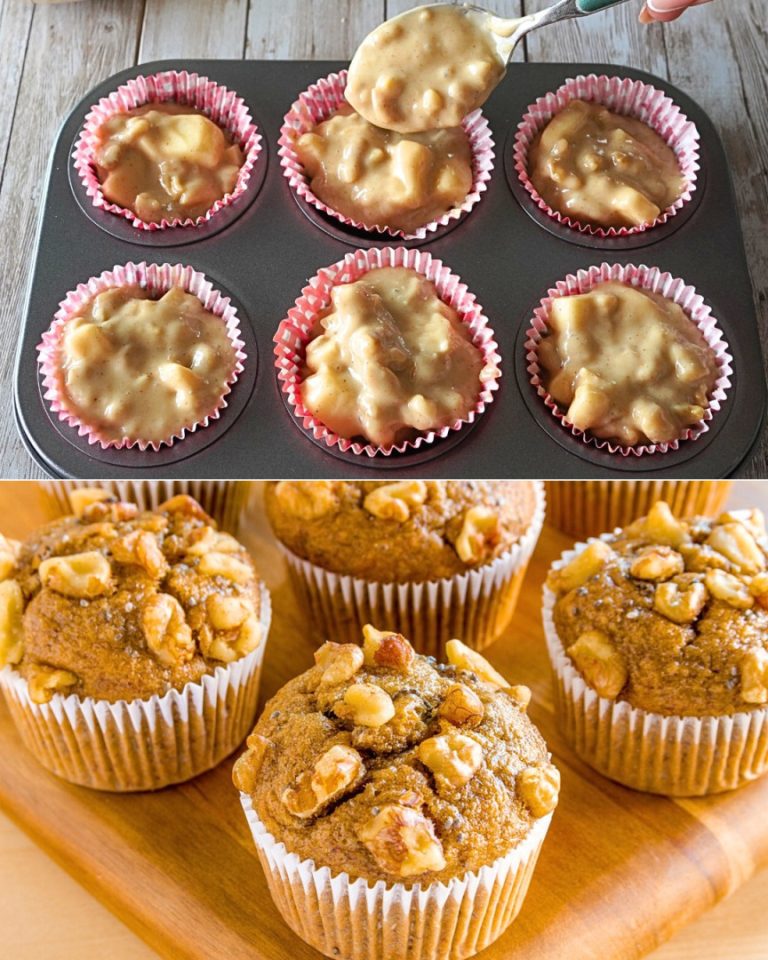 Muffinki orzechowe