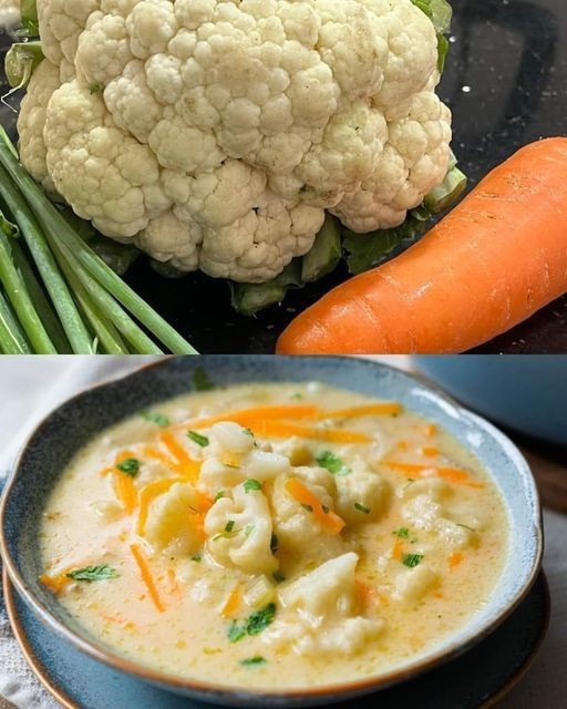 Schnelle Blumenkohlsuppe za każdym razem