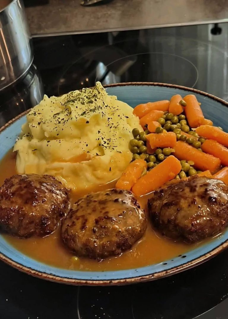 Klopsiki z puree ziemniaczanym