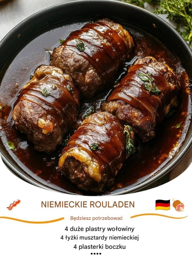 Klasyczne niemieckie roladki