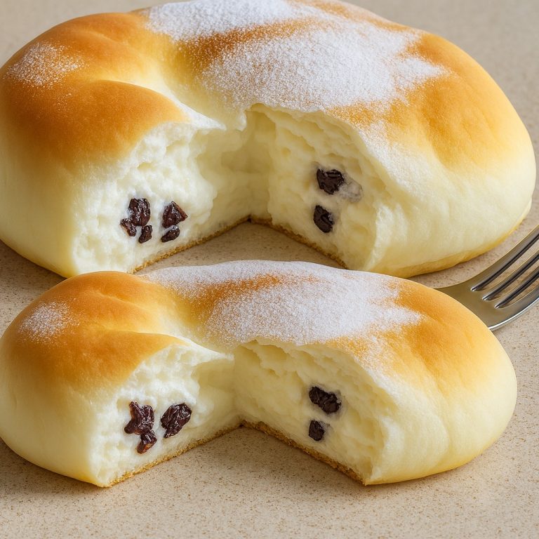 Ciasto chmurkowe z zaledwie 4 składnikami: miękkie, bez cukru i idealne, żeby nasycić organizm bez podnoszenia poziomu cukru we krwi ani cholesterolu. Tylko 150 kalorii!
