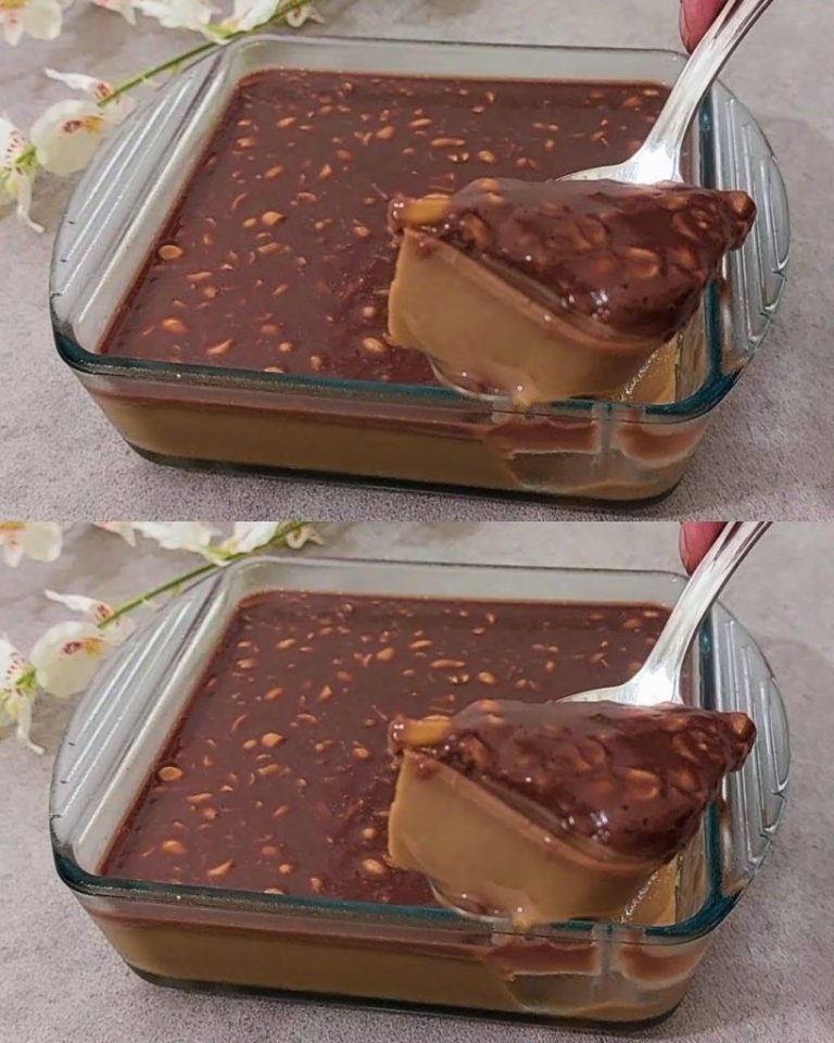 Kremowy deser kawowo-czekoladowy z orzeszkami ziemnymi