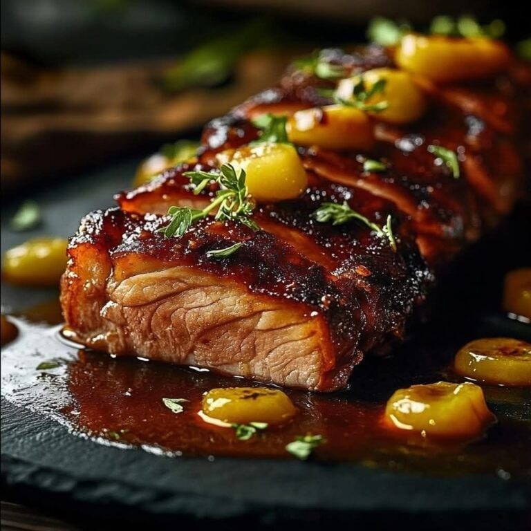 Costillas Glaseadas con Miel y Mostaza – ¡Un Sabor Inolvidable!