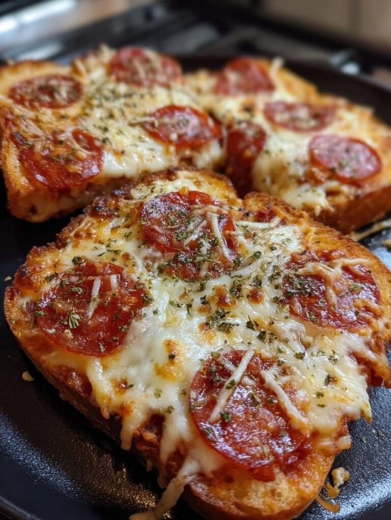 Tostada de pizza en freidora de aire