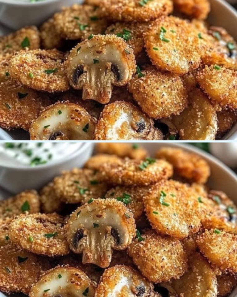 Knusprige Knoblauch Grzyby w biurze