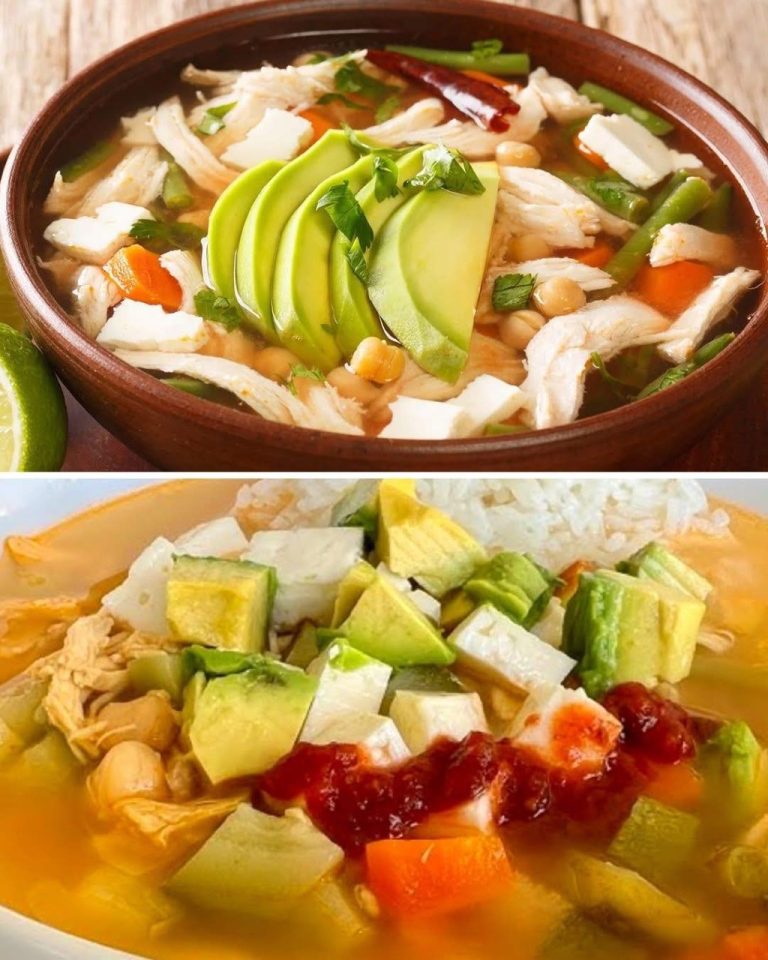 Te comparto esta deliciosa receta de Caldo
