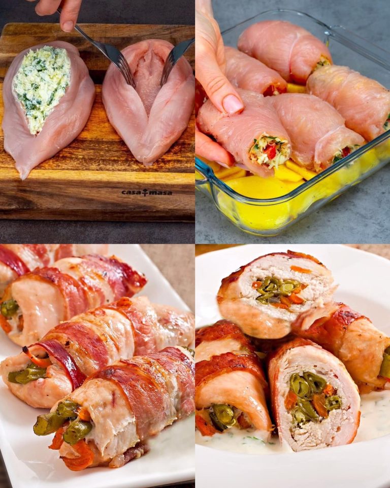 INVOLTINI DI POLLO E VERDURE