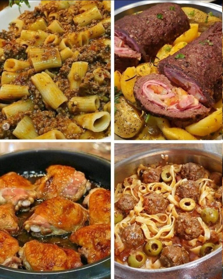 4 RECETAS SABROSAS CON CARNE